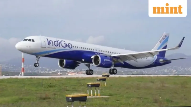IndiGo Aircraft Struck by Unmanned Catering Truck at Kolkata Airport