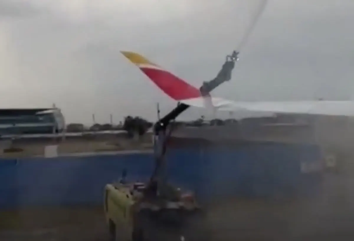 Iberia A350 Grounded After Water Salute Collision in GYE