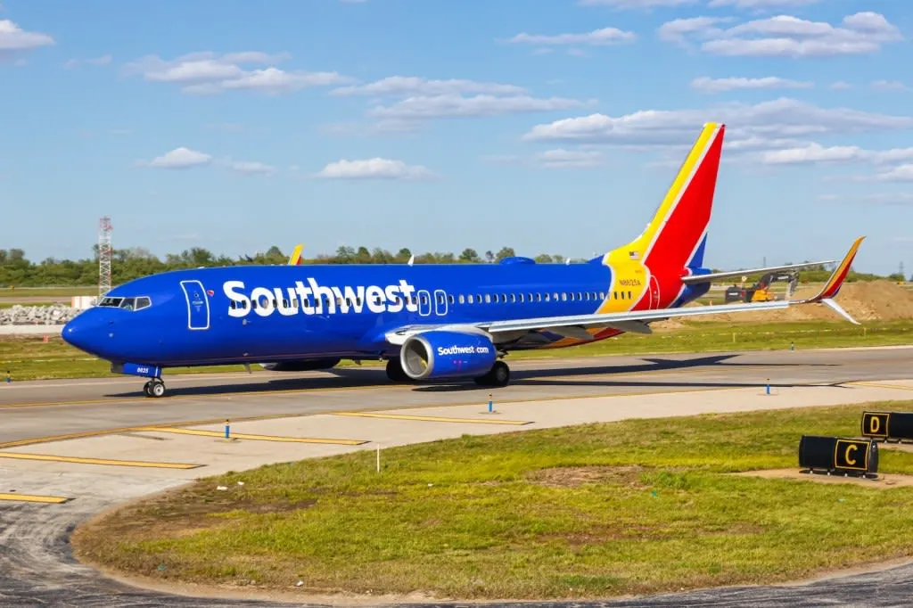 Southwest Airlines Launches Starlink on Boeing 737-800