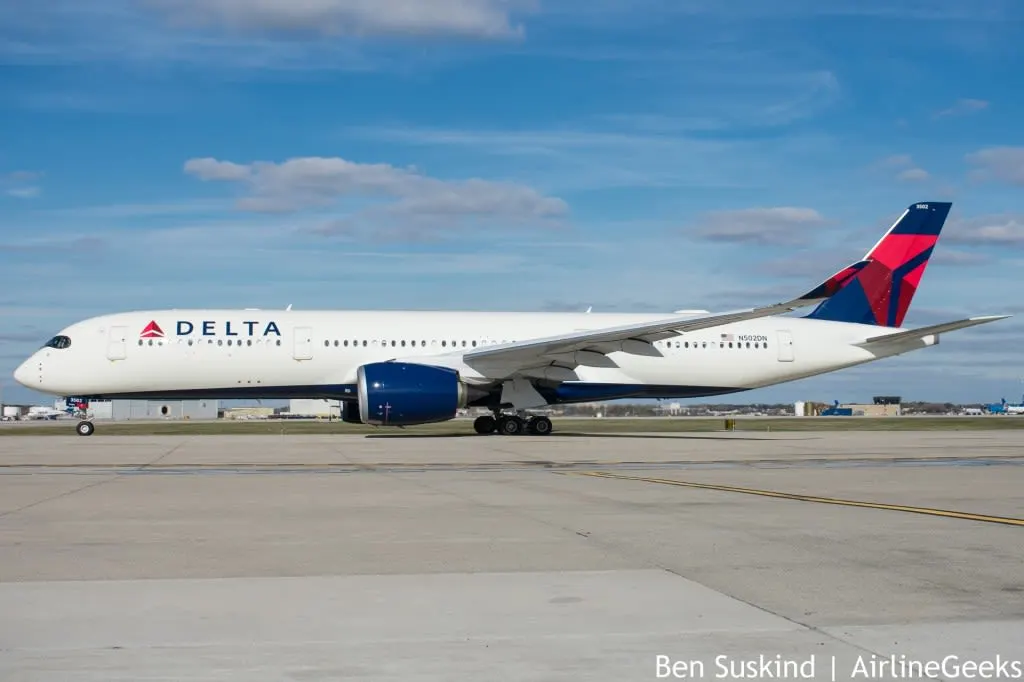 Delta Launches Daily LAX-HKG Service with A350-900