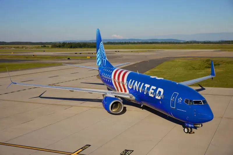 United Debuts Stars and Stripes Livery for America’s 250th