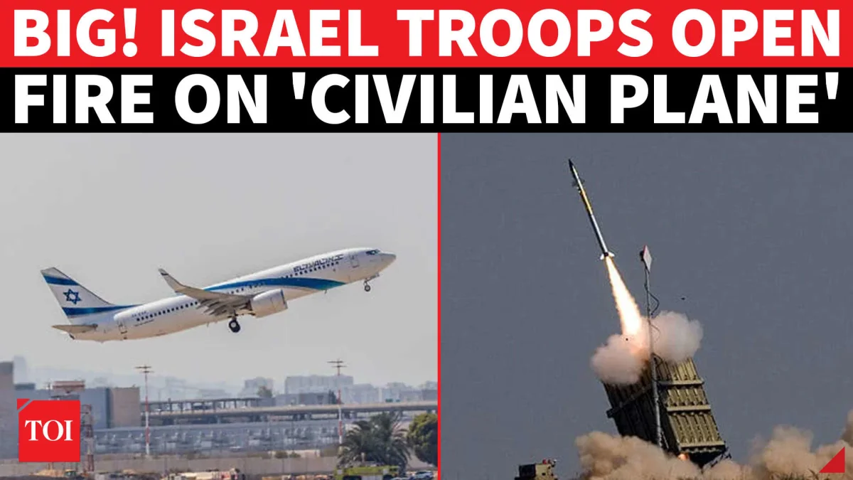 IDF Troops Fire at Civilian Plane Near Beit El