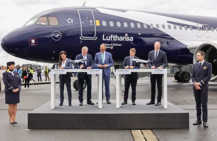 Lufthansa, Airbus Mark 50-Year Bond at ILA Berlin Air Show