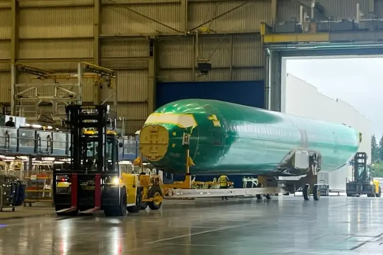 Boeing Opens Everett North Line for 737 MAX Production