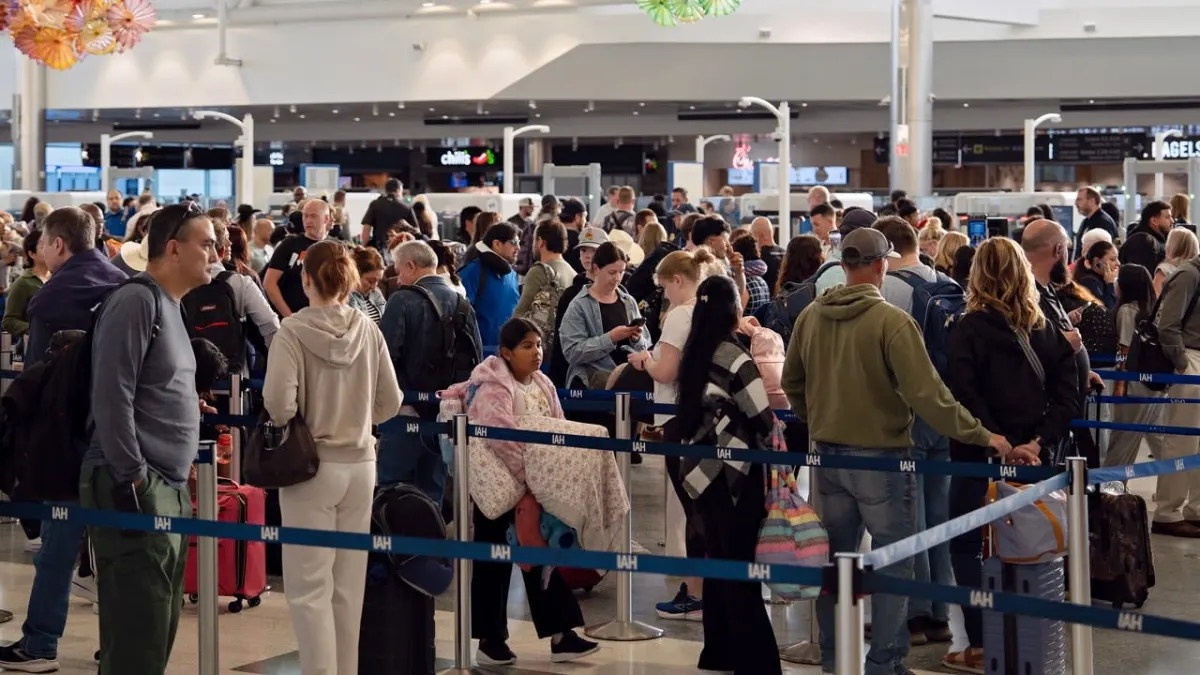 TSA Line-Sitters Emerge as Shutdown Extends Airport Wait Times