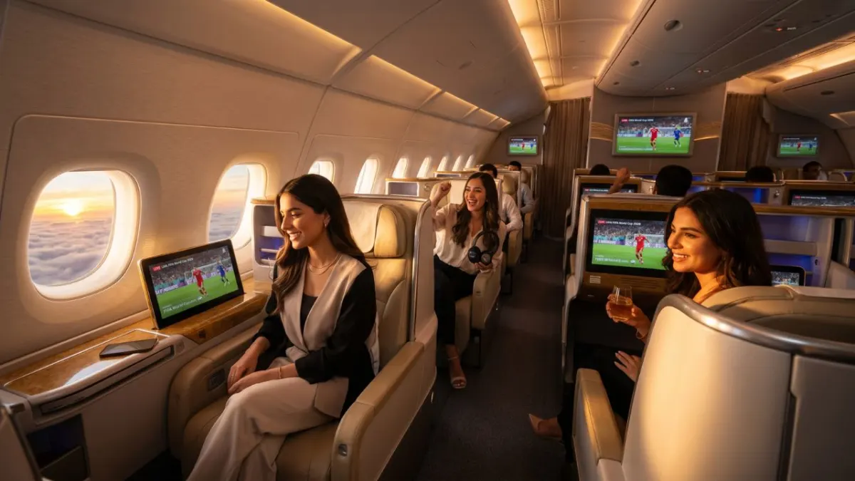 Emirates Adds FIFA World Cup 2026 Live TV to Global Fleet