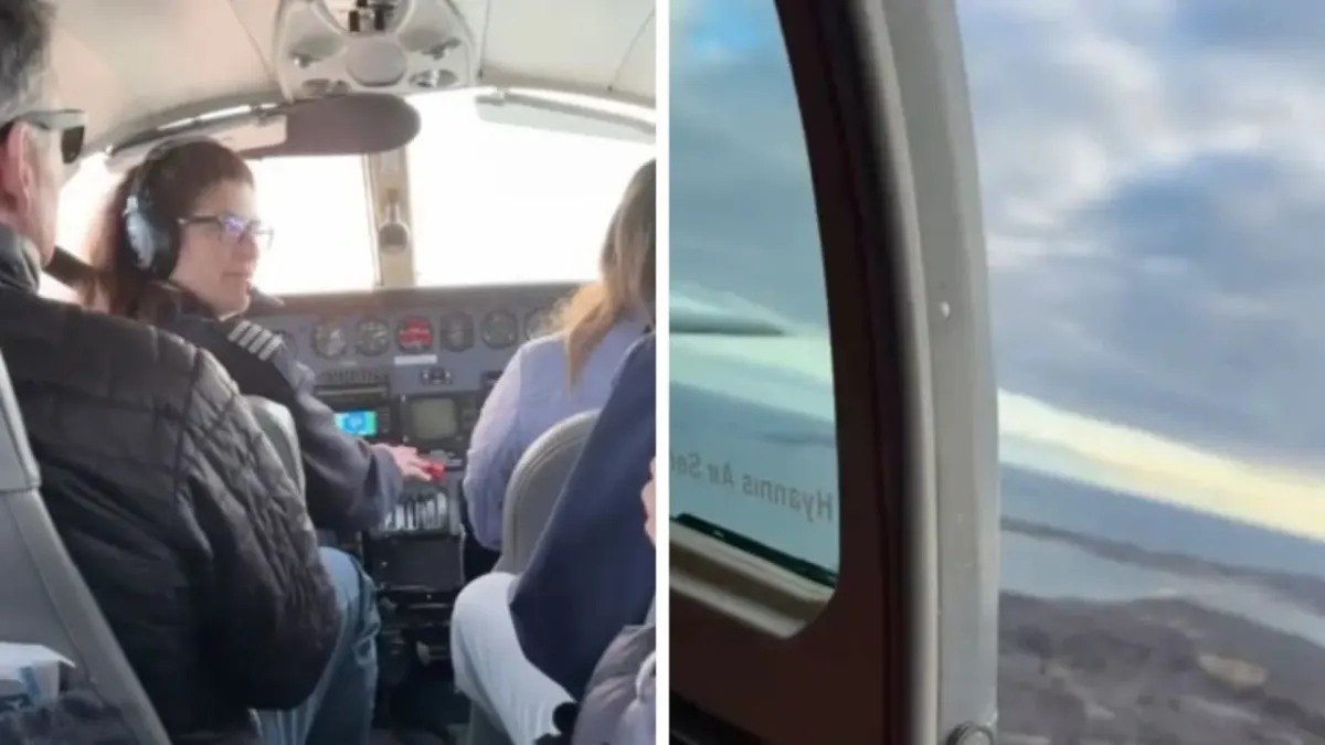 Cape Air Cessna Returns to Nantucket After Cabin Door Opens Mid-Flight