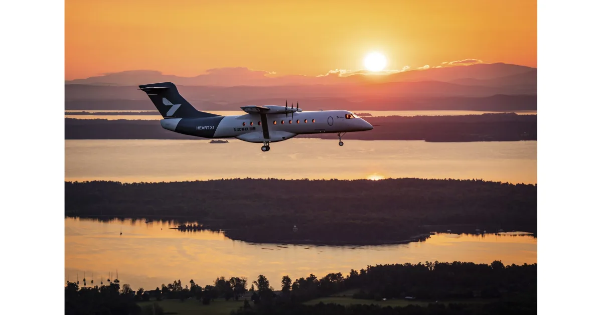 Heart Aerospace X1 Completes First Flight in US