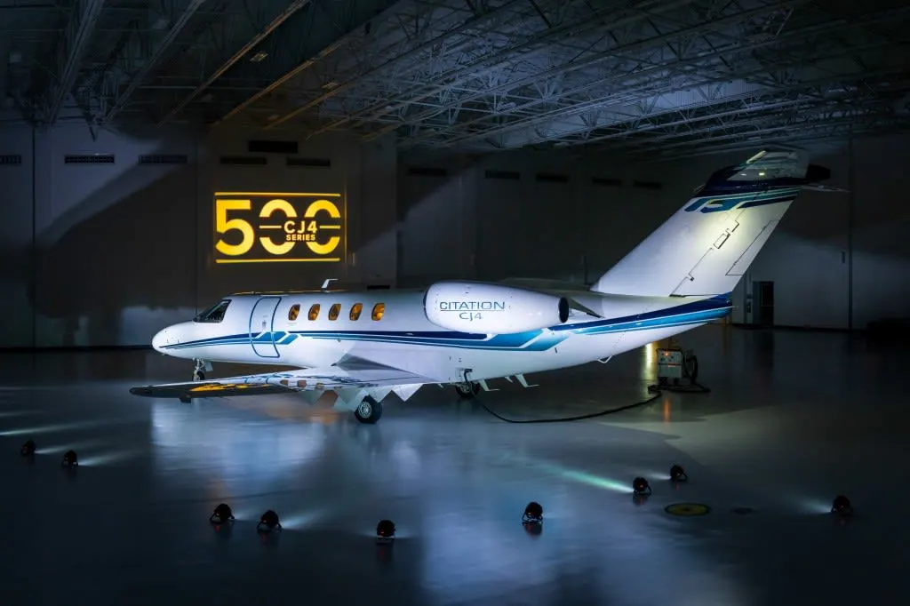 Cessna Citation CJ4 Achieves 500th Delivery