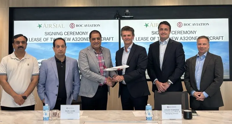 BOC Aviation Leases Two A320neos to AirSial