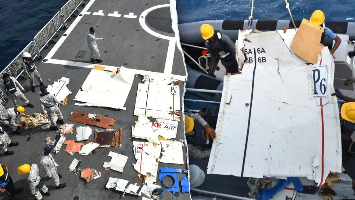 K2 Airways Boeing 737 Crash: 5 Missing in Arabian Sea