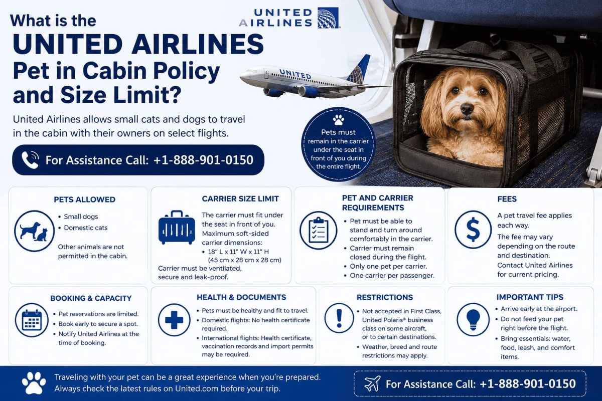 United Airlines Pet Policy: Cabin Size Limits and Fees