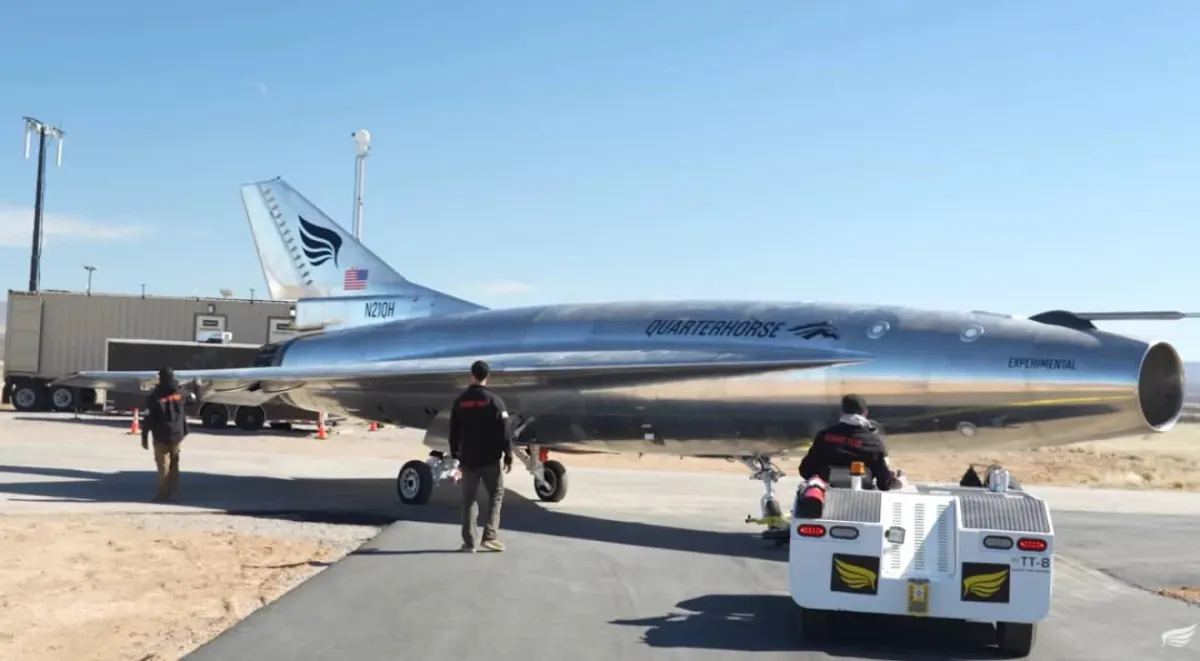 Hermeus Advances Hypersonic UAV with Quarterhorse Mk 2.1 Flight Test