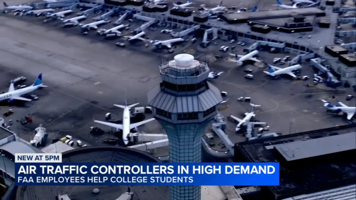 FAA Hosts Chicago Job Fairs to Combat Air Traffic Controller Shortage