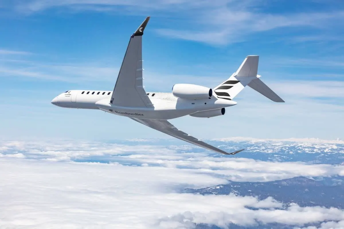 Bombardier Global 8000 Sets Speed Record to Nice