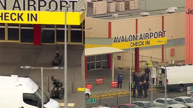 Avalon Airport Reopens After Laser Device Bomb Scare