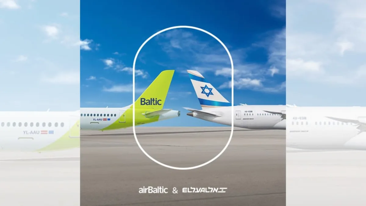 El Al Adds airBaltic Codeshare, Plans Free Starlink by 2027