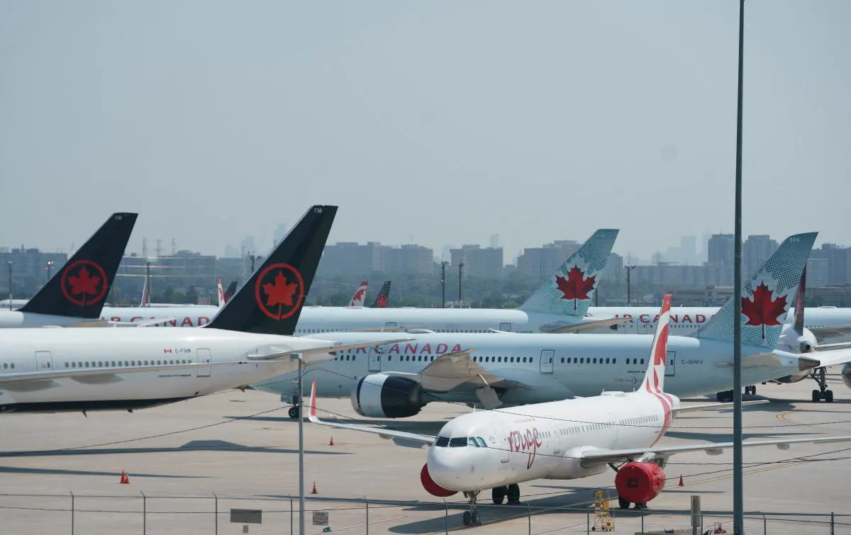 Air Canada Strike Halts 700 Flights; Govt Forces Binding Arbitration