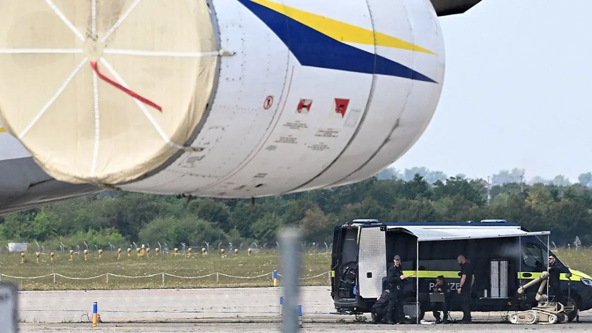 Antonov An-124 Targeted by Explosive Drone in Germany