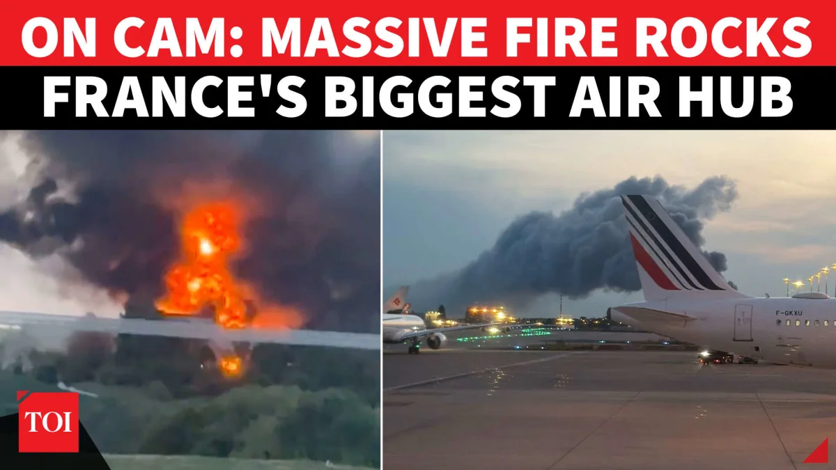 Fire Near CDG Airport Contained, Flights Unaffected