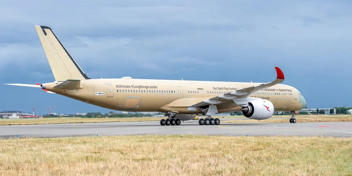 Qantas Project Sunrise: Airbus A350-1000ULR for 22-Hour Trips