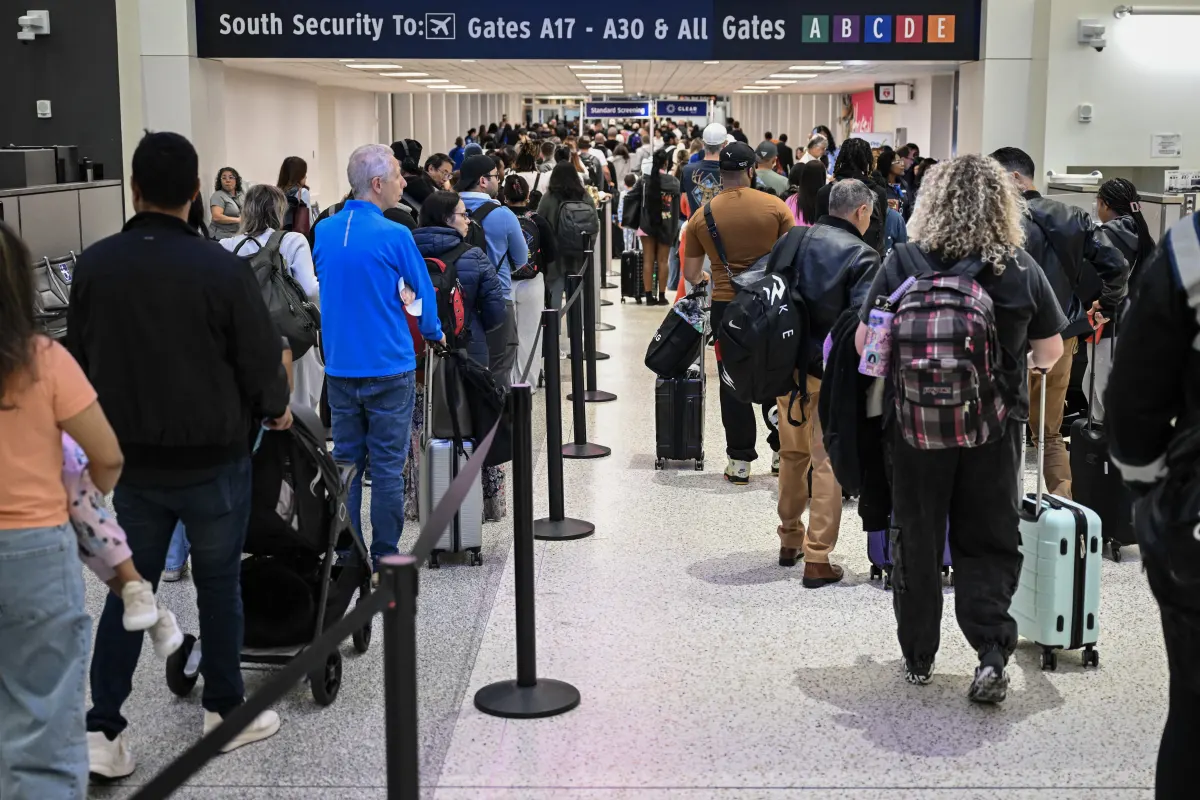 DHS Shutdown Causes Massive Airport Delays Amid Record Spring Break Travel