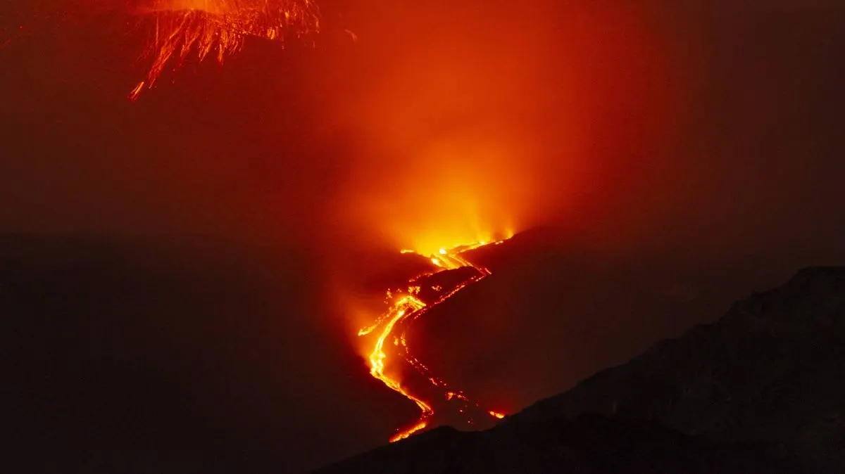 Mount Etna Eruption Triggers Red Alert at Catania Airport