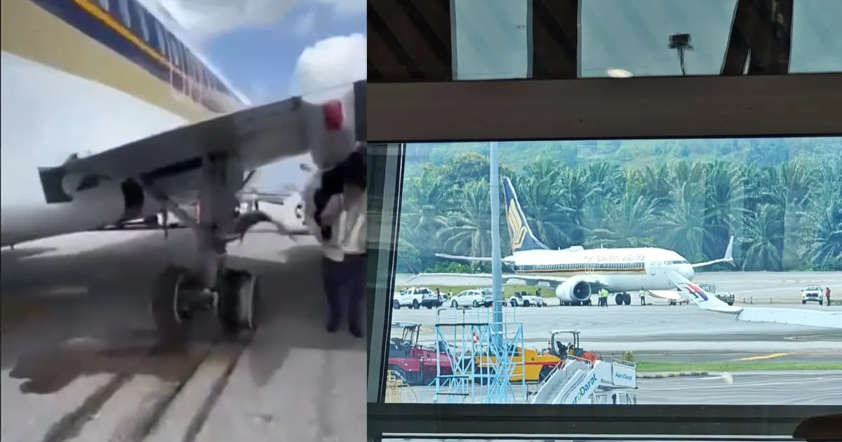 Singapore Airlines 737 MAX Suffers Second Tyre Burst at KLIA