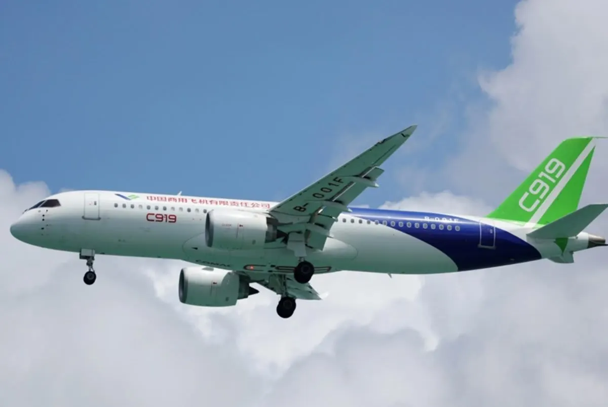 Air China C919 to Launch First International Route