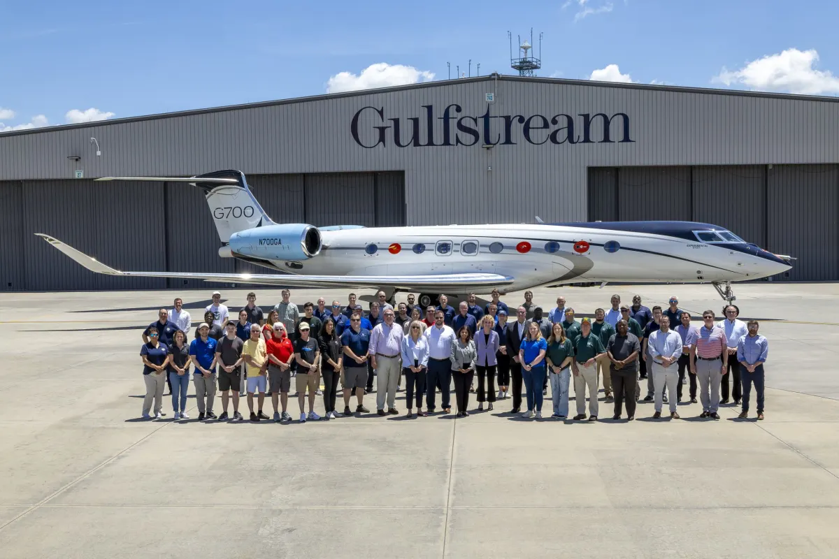 Gulfstream G800 Completes 100% SAF High-Altitude Emissions Test
