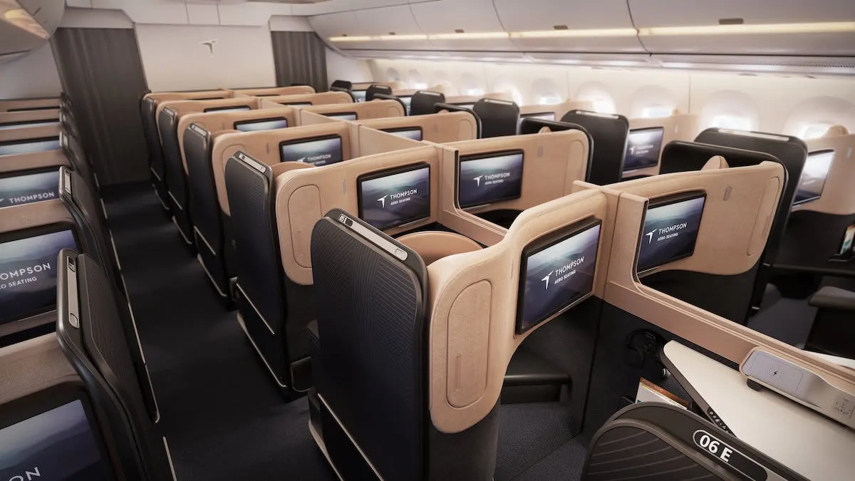 Thai Airways to Debut New Business Class Suites in 2027
