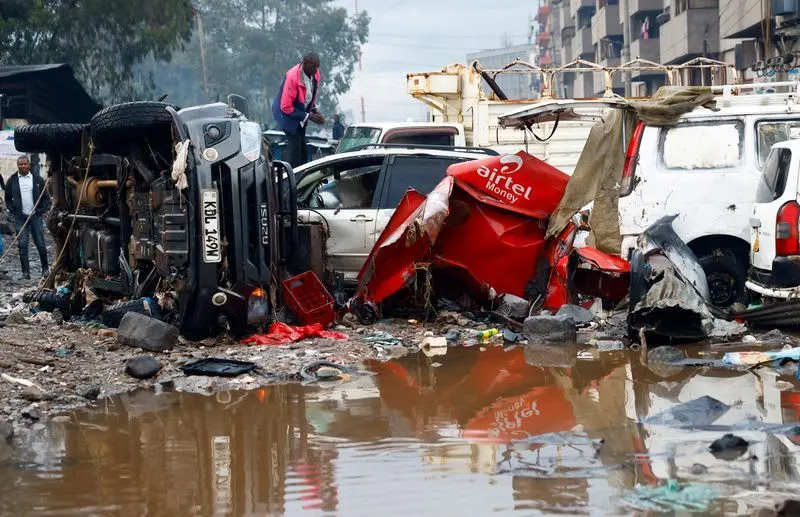 Flash Floods Disrupt Flights at Nairobi's JKIA, Kill At Least 10