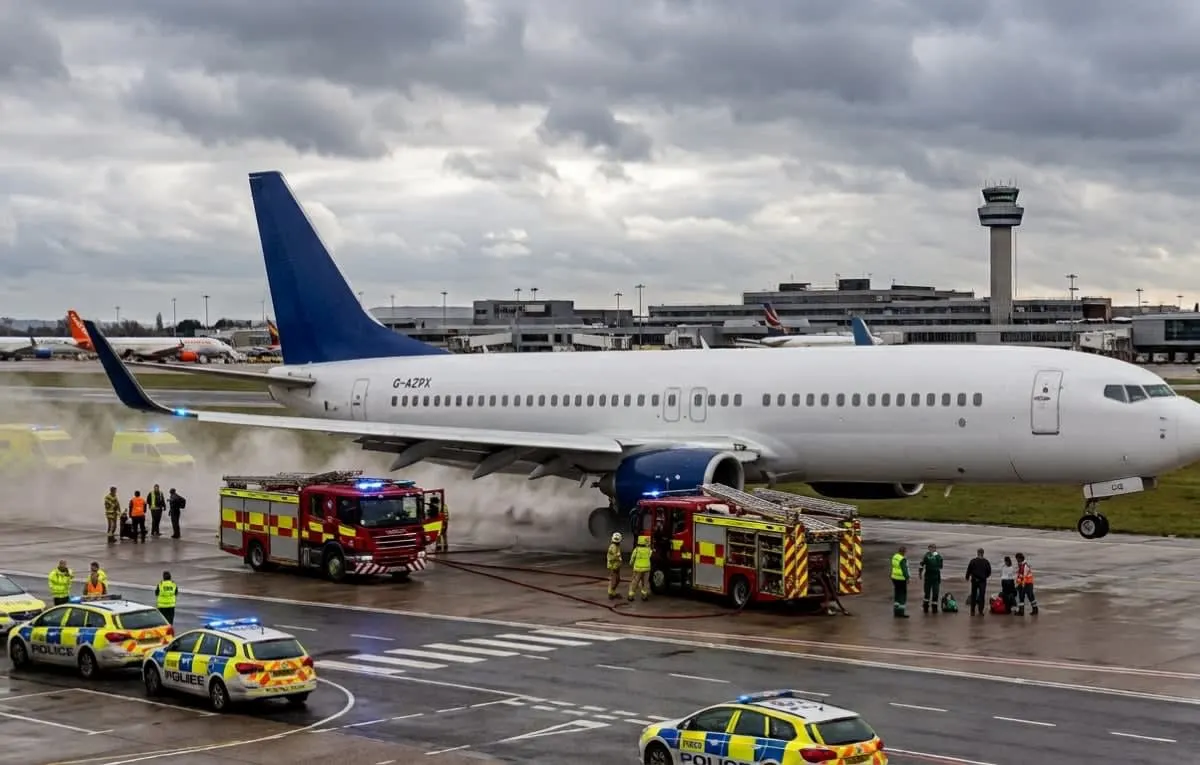 Malta Air 737-800 Makes Emergency Landing After Engine Failure