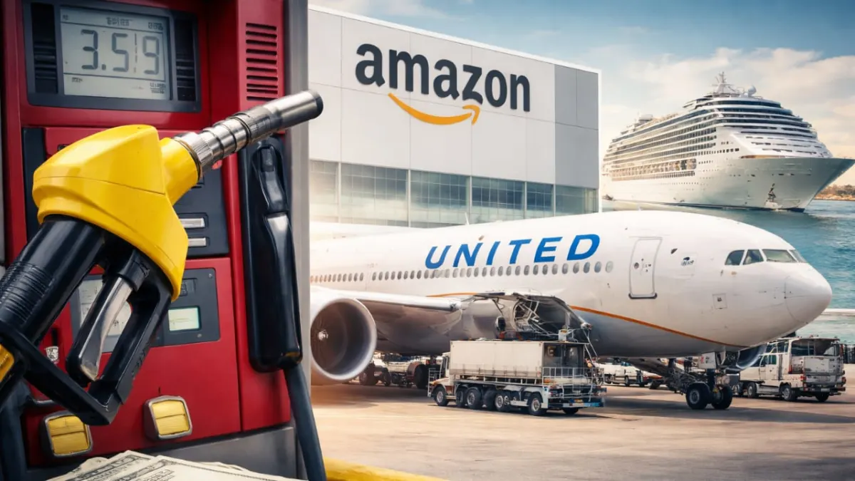 Airlines and Amazon Add Fuel Surcharges Amid 2026 Oil Spike