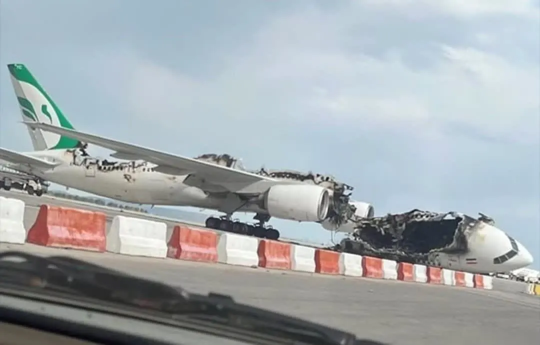 Mahan Air Boeing 777 Destroyed in Airstrike at Mashhad Airport
