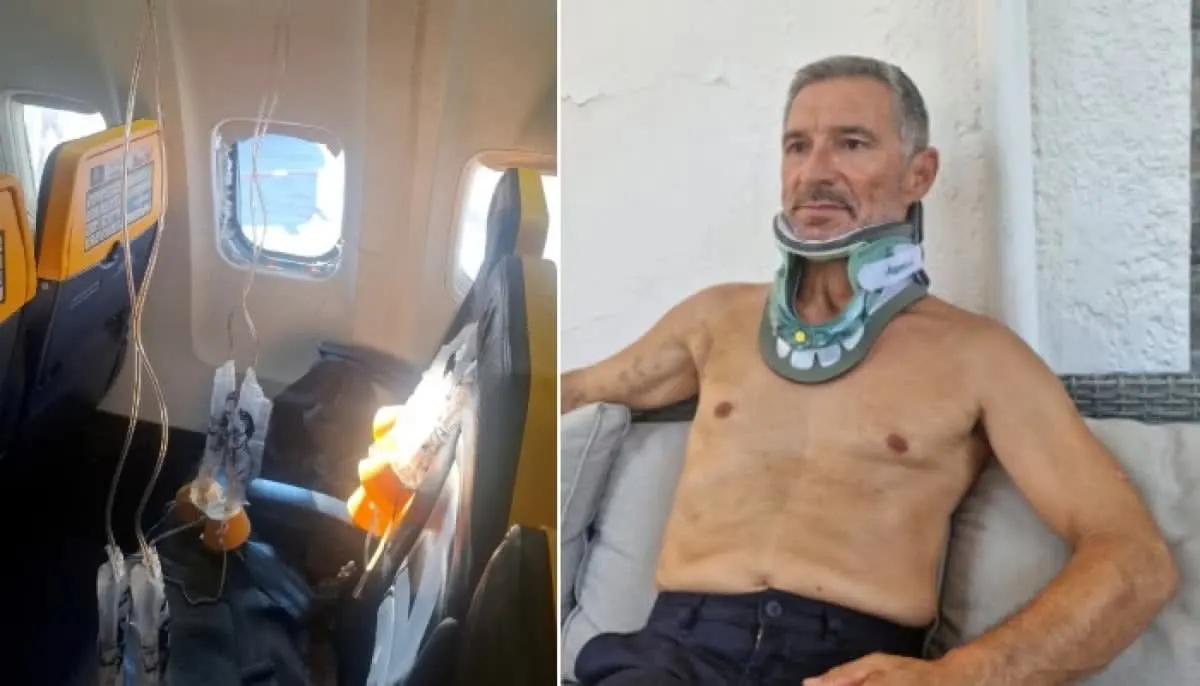 Ryanair CEO Disputes Passenger Account of Window Blowout