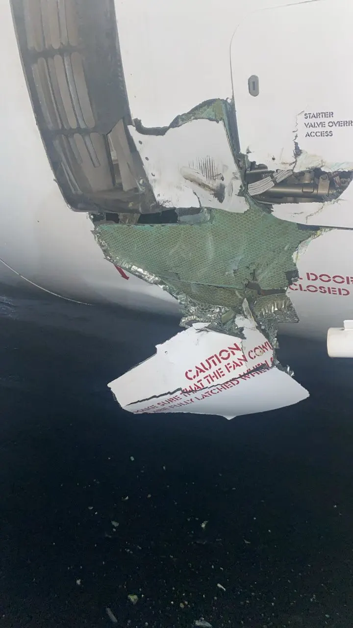 Air Peace A320 Damaged by NAHCO Ground Equipment in Lagos