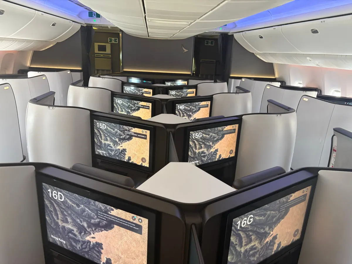 Cathay Pacific Debuts Aria Suites on Retrofitted 777-300ER