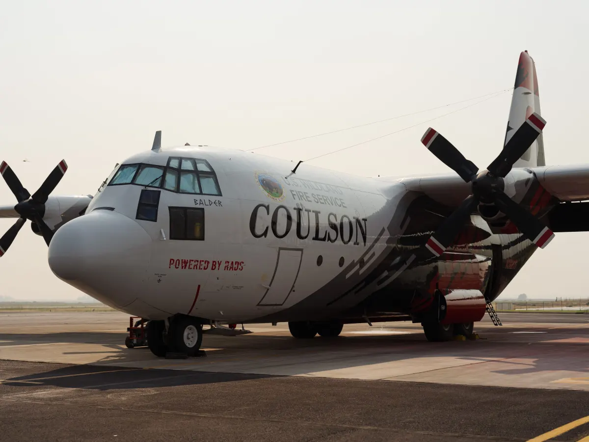 Coulson C-130H Wins First USWFS Airtanker Contract