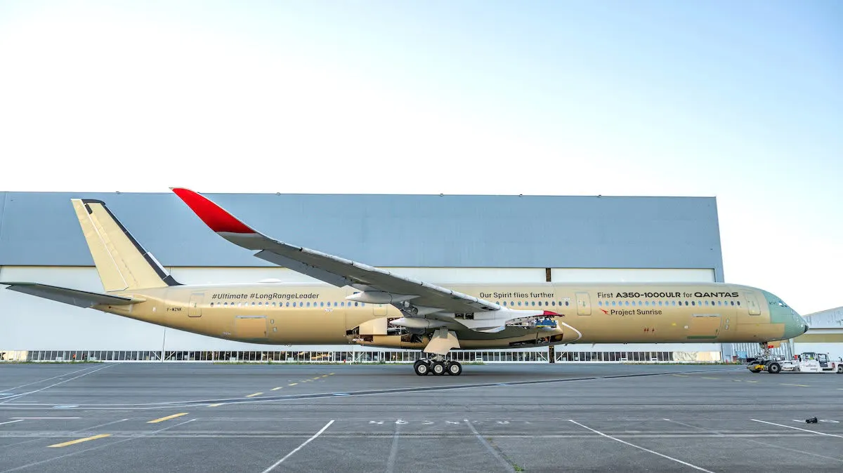 Qantas Project Sunrise A350-1000ULR Delivery Delayed to 2027