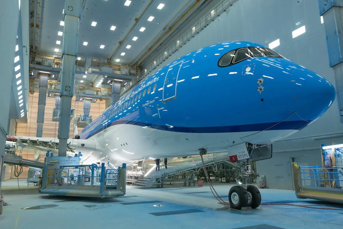 KLM A350-900 to Fly With Empty Business Class Cabin