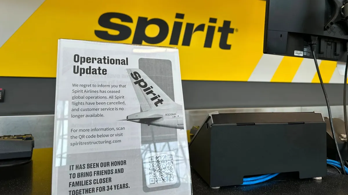 Spirit Airlines Shuts Down; Competitors Launch Rescue Fares for Passengers