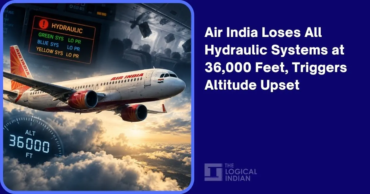 Air India A320neo Suffers Triple Hydraulic Failure at FL360