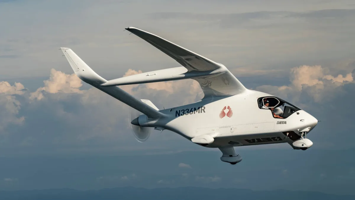 BETA Technologies Completes First FAA eIPP Cargo Flights