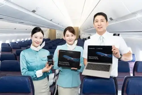 Korean Air, Asiana Launch Free Starlink Wi-Fi Sept. 15