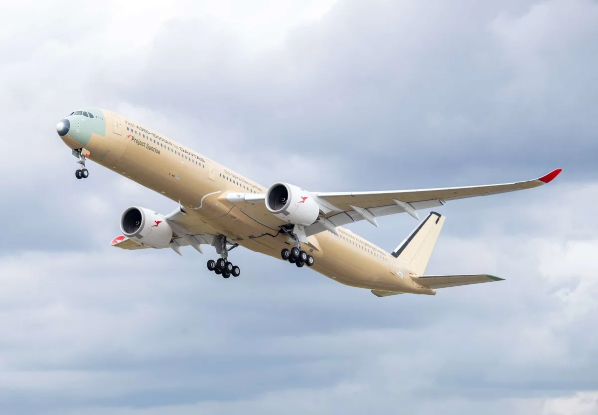 Airbus A350-1000ULR Completes Maiden Flight for Qantas