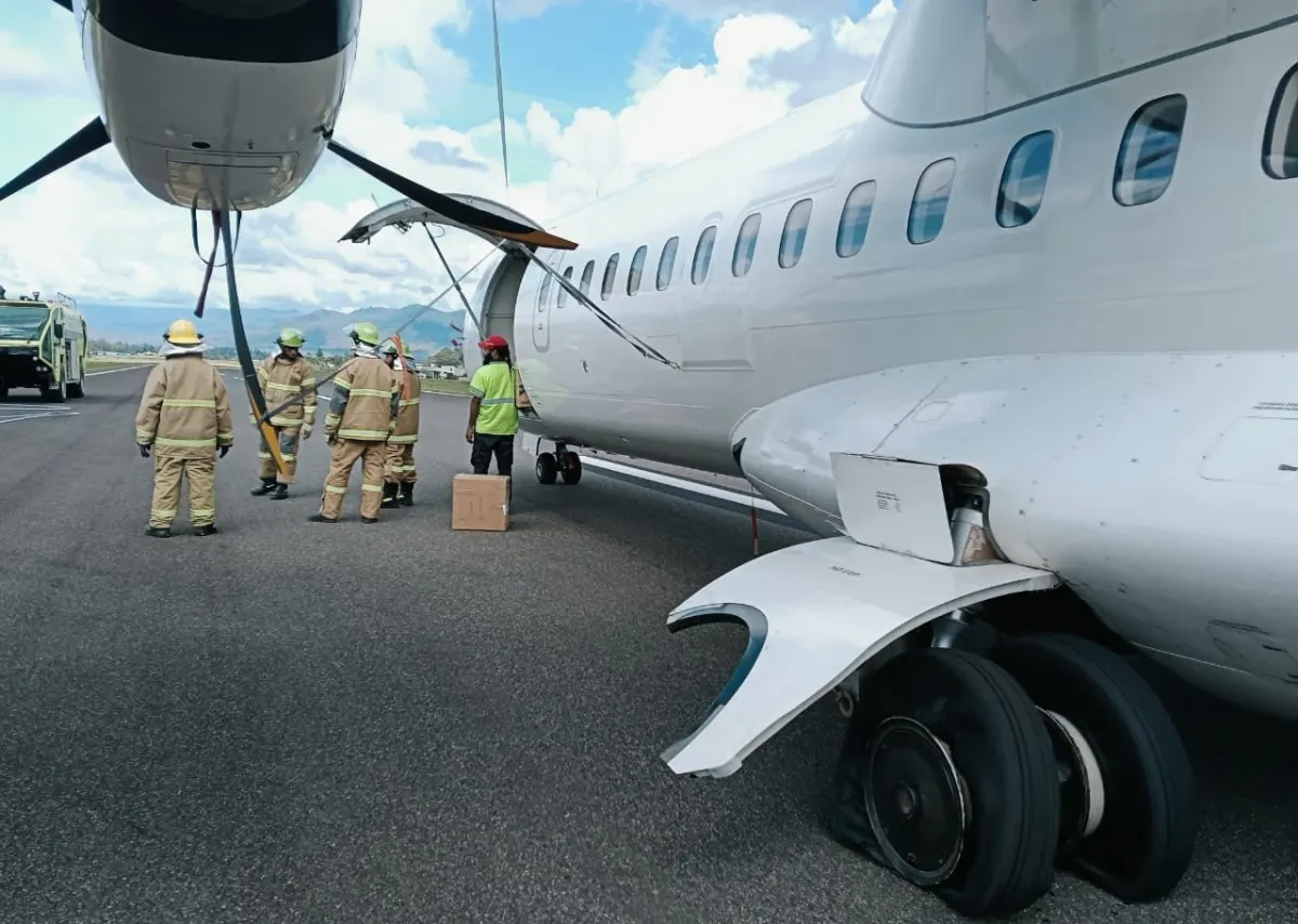 PNG Air ATR 72-600 Aborts Takeoff After Goroka Bird Swarm