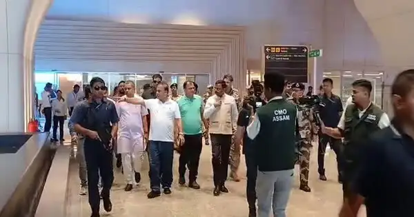 Guwahati Airport Reviews Infrastructure Ahead of State Visit