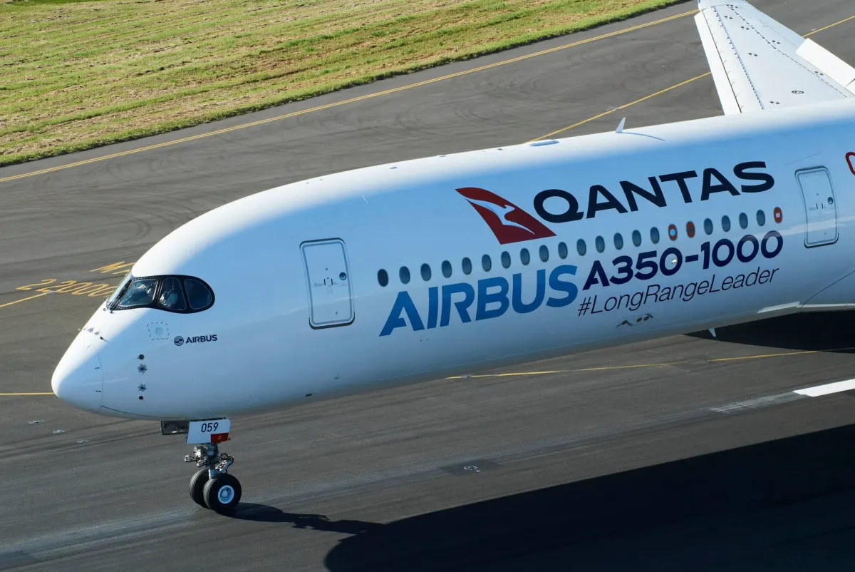 Qantas A350-1000ULR Completes Maiden Test Flight
