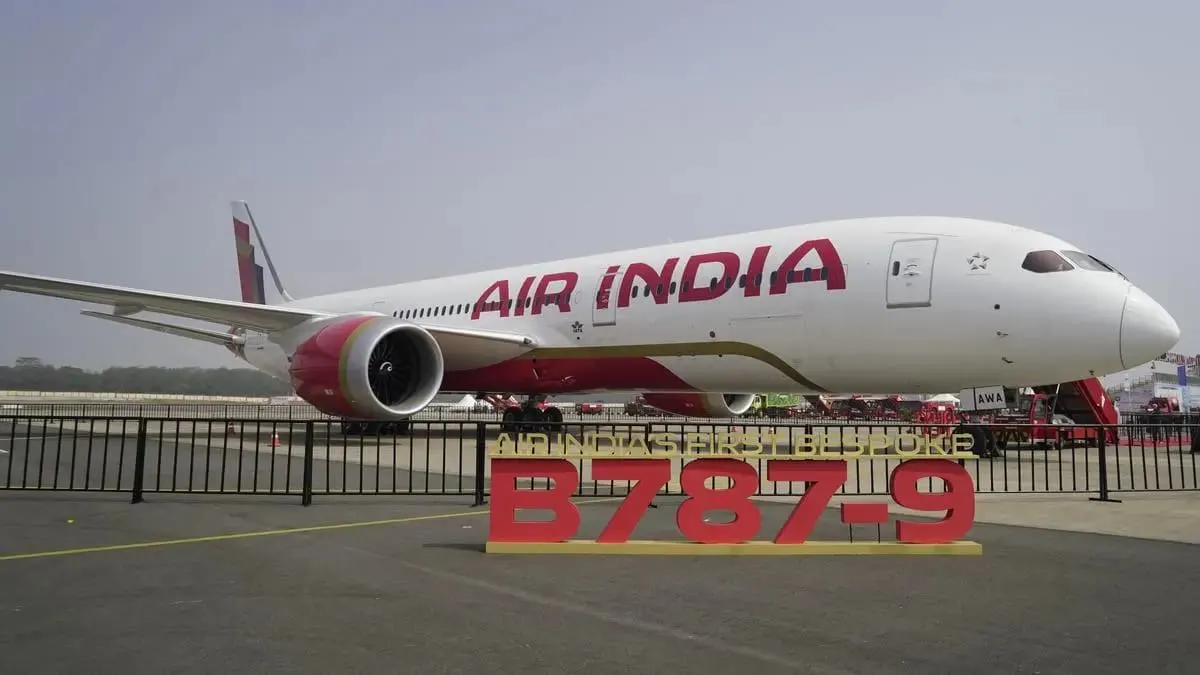 Air India Receives Second Boeing 787-9 for Fleet Plan